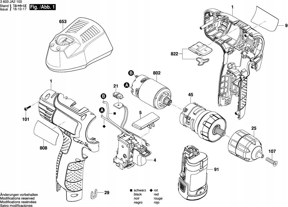 Prevodovka Bosch pre vŕtačku/skrutkovač EasyDrill 1200 PSR 1080 LI